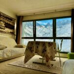 Vu du studio sur les montagnes